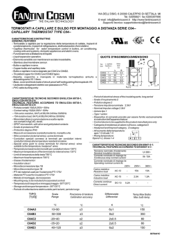 Istruzioni C04 - FantiniCosmi.it
