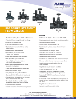 500 Series - Hit Products Corporation