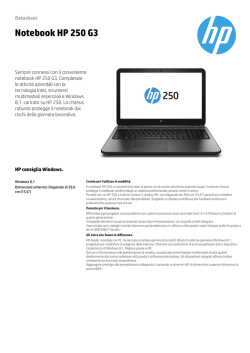 Notebook HP 250 G3