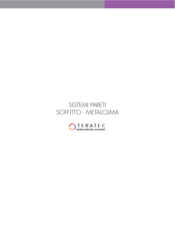 Pannelli a quadrotti metallici parete