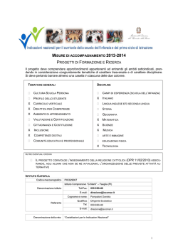 CRED Valdera Progetti di Formazione e Ricerca