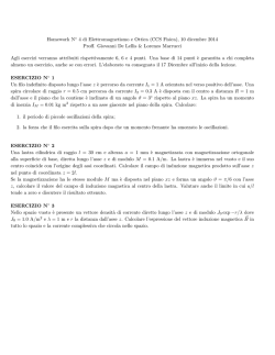 testo del quarto compito a casa