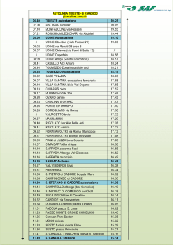 Linea Trieste - S. Candido