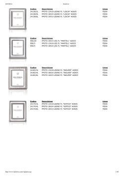 Catalogo Linea Fidia 925 ITS (1.1 MB) - gle-sa