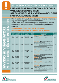 Brenner - Trenitalia