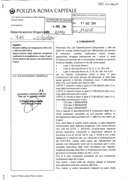 DD-716/14 - Comune di Roma