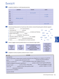 Esercizi