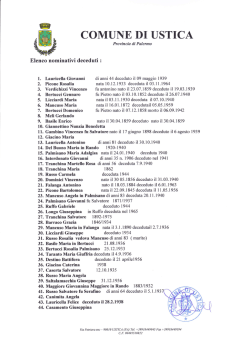 COMUNE DI USTICA