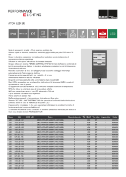 Declinazione: ATON LED SR