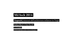 Mi/Arch 2014 - Politecnico di Milano