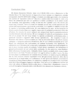 Mi chiamo Nazzareno Orlando. Sono nato il 05.08.1953 e vivo a