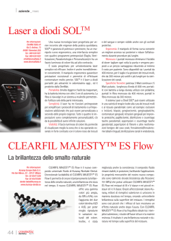 CLEARFIL MAJESTY&trade; ES Flow Laser a diodi SOLTM