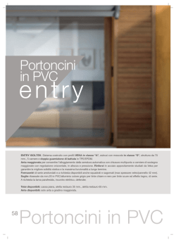 Portoncini in PVC