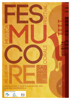 m us ic a - Chiesa di Bologna