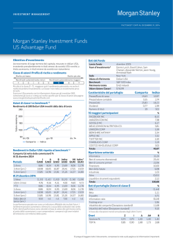 Morgan Stanley Investment Funds US Advantage Fund