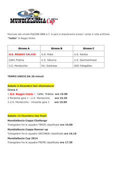 Pulcini 2004 - U.S. Reggio Calcio