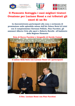 Nota con loghi e foto della festa regionale del tiro a vo&hellip;