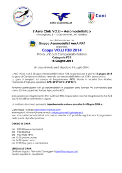 Coppa VO.LI F3B 2014