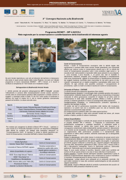 Scarica il Poster - Veneto Agricoltura