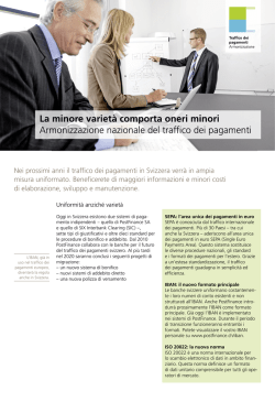 La minore variet&agrave; comporta oneri minori