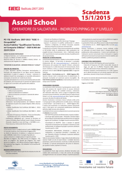 operatore di saldatura