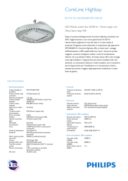 CoreLine BY121P, apparecchio per illuminazione