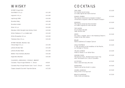 MENU BAR A4 - Lungarno Collection