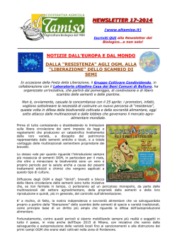 NEWSLETTER 17-2014