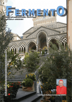 Aprile 2014 - Arcidiocesi di Amalfi