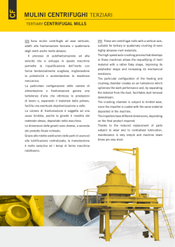 CF MULINI CENTRIFUGHI TERZIARI