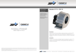 Modello CF 70 - CFN 70