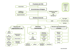 Presidente del CDA Direttore Generale Direzione