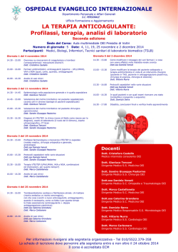 OSPEDALEbEVANGELICObINTERNAZIONALE