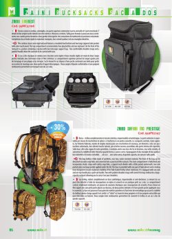 Zaini-Rucksacks-Sac a dos