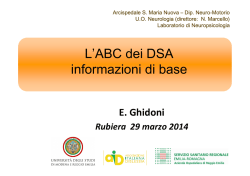 ABC dei DSA 2014 - Comune di Rubiera