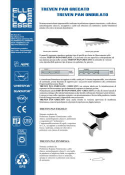 Scheda Tecnica Pannello TREVEN PAN ONDULATO