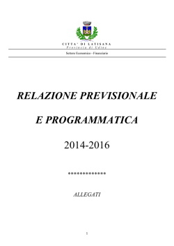 Allegato alla RPP - Comune di Latisana