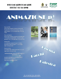 Sale event flyer - Comune di Bologna