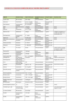 scarica PDF - Laboratorio Analisi Sistema 2000
