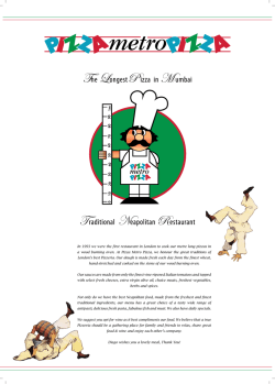 In 1993 we were the first restaurant in London to cook