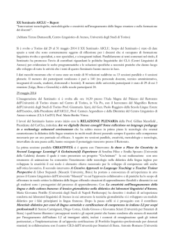 Presidente del CerCles, intitolata Are we digitally literate