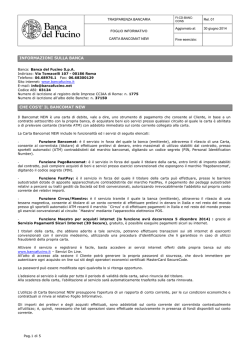 Carta Bancomat NEW