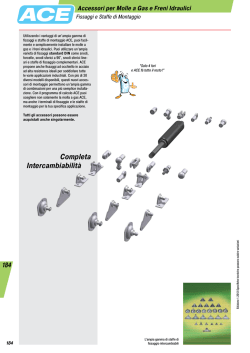 Accessori per freni idraulici e molle a gas - rti