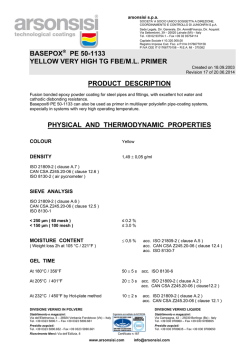 BASEPOX YELLOW FBE/M