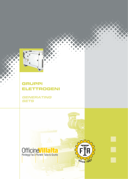 GRUPPI ELETTROGENI