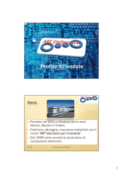 3. Presentazione in formato pdf da utilizzare come traccia per la