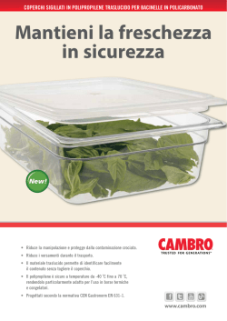 Mantieni la freschezza in sicurezza