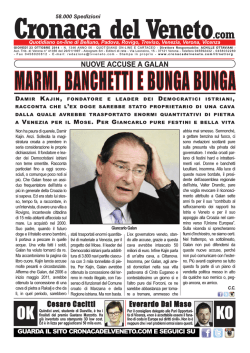 La Cronaca del Veneto 23 ottobre 2014