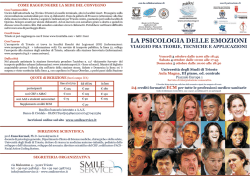 Scaricate il programma del convegno!