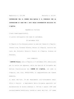 CONS-COM.AQ Convenzione